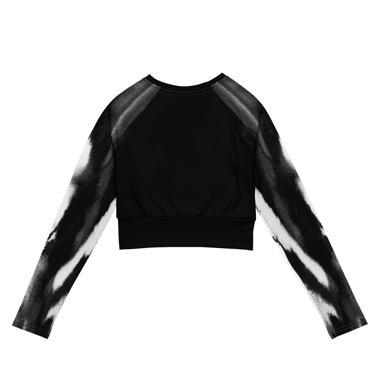 Recycled Long Sleeve Crop Top – Sustainable Women’s Streetwear Top | EMPIRƎ