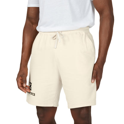 Fleece Sweat Shorts — EMPIRƎ 8 Logo Lightweight Garment-Dyed Lounge Shorts
