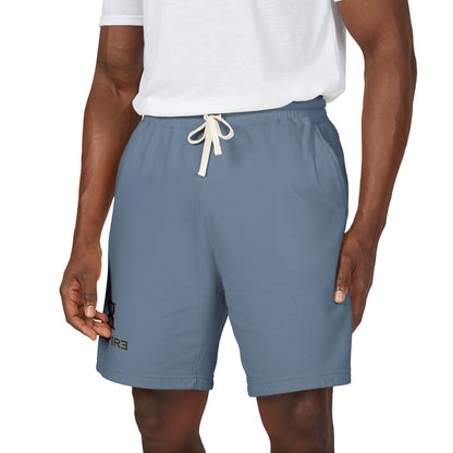 Fleece Sweat Shorts — EMPIRƎ 8 Logo Lightweight Garment-Dyed Lounge Shorts